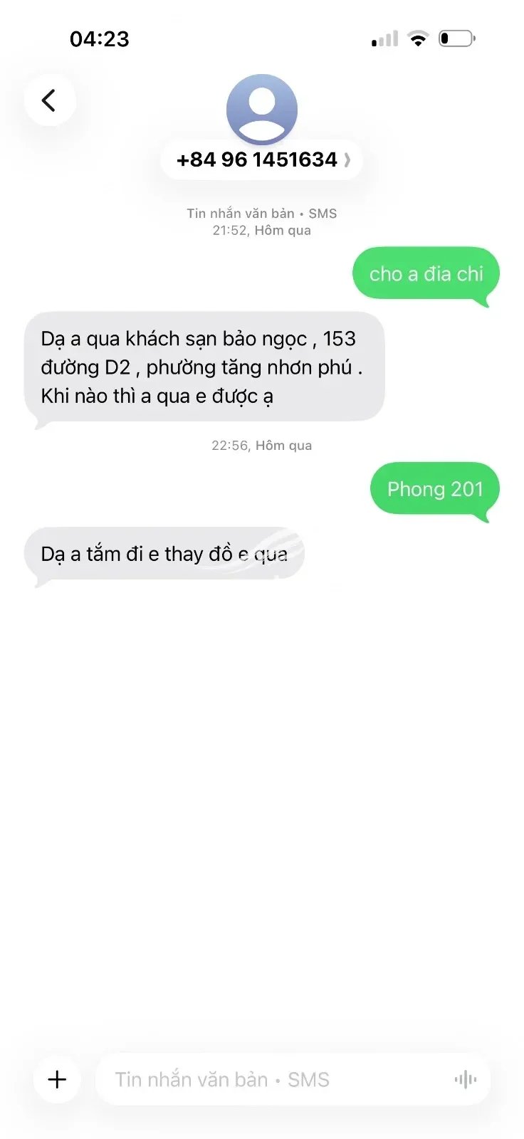 Em rất xinh, body tuyệt vời , service cực kỳ ổn áp, nay mình hơi mệt , em nó vẫn