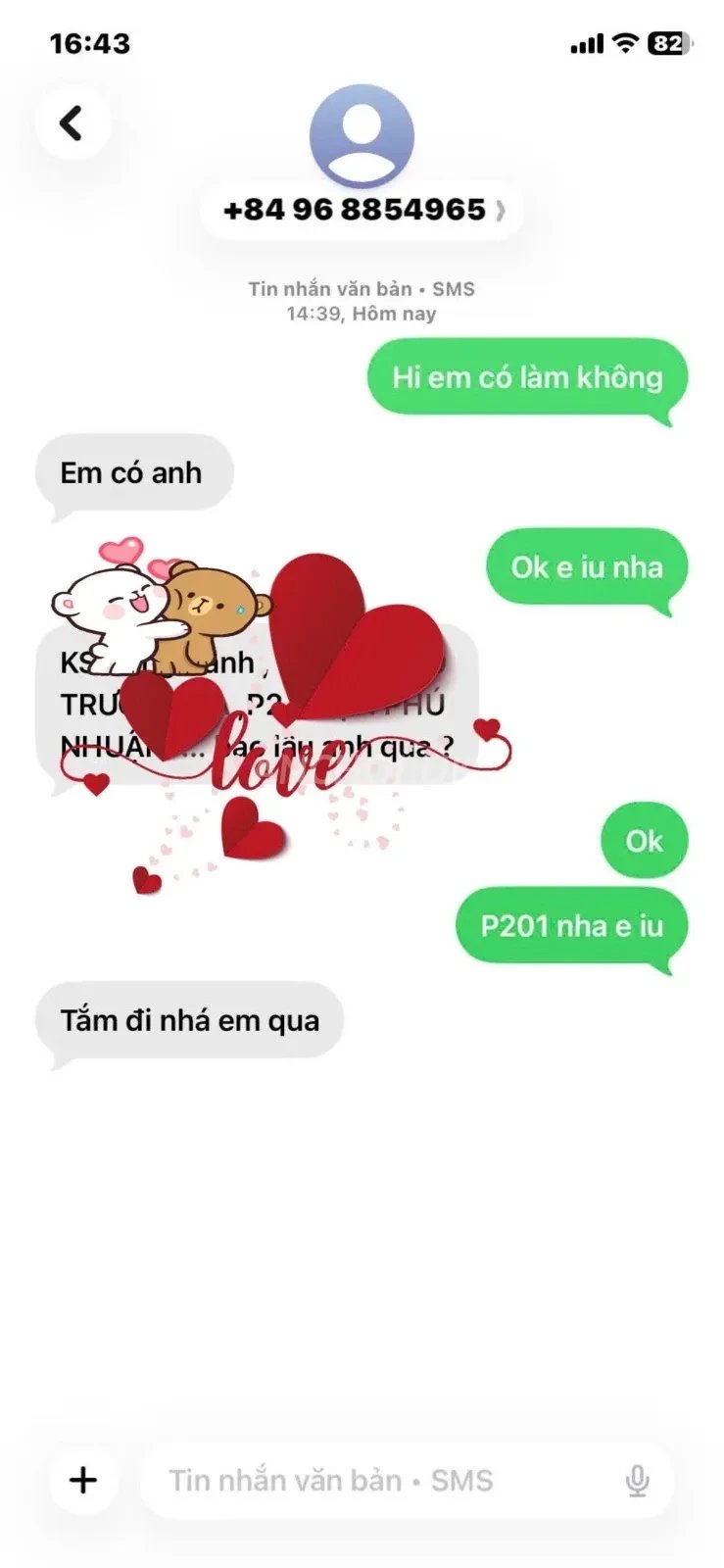 Em rất thân thiện, nhẹ nhàng tình cảm. Thái độ phục vụ quá ok — ảnh 3