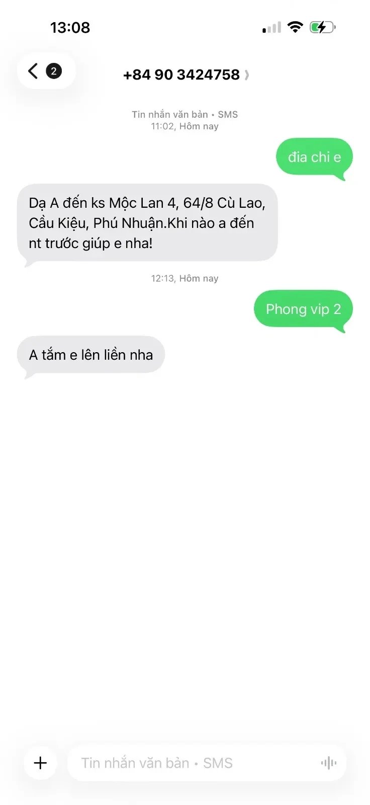 E dễ thương, hàng ngon. Phục vụ tốt. Mông to chơi doggy rất phê. E nhiệt tình vu