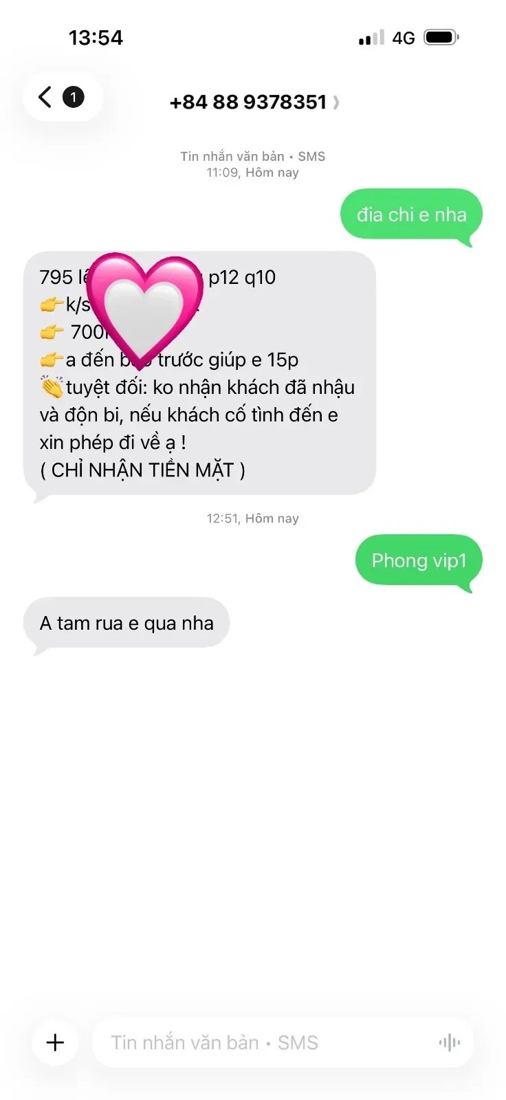 Đã gặp em, đánh giá cao thái độ, ngoan bj cực nhiệt tình, ngực đẹp vô địch