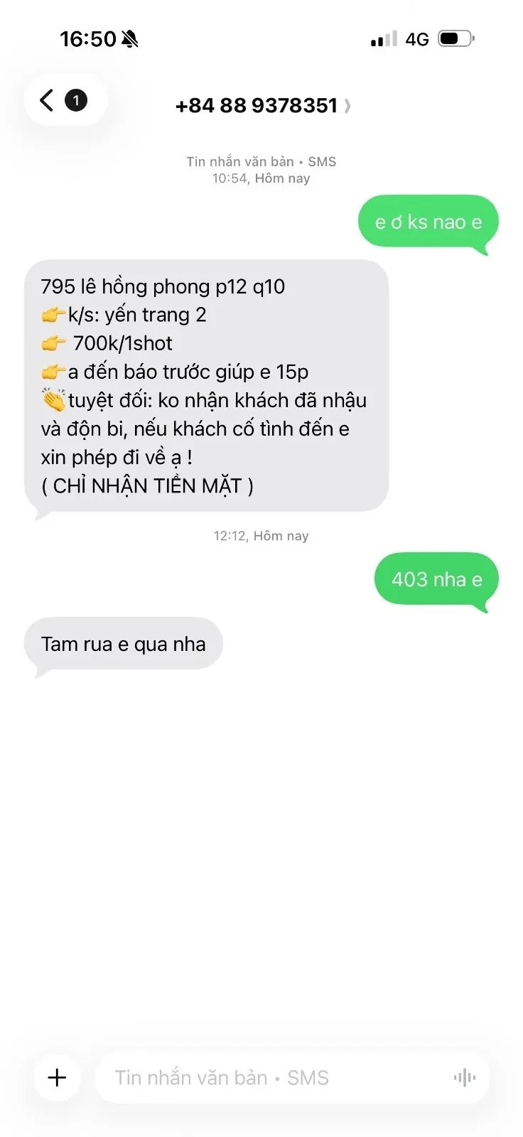 SV  tuyệt vời. Cảm ơn e đã cho anh cảm giác thật phê pha... Hẹn gặp lại e — ảnh 4