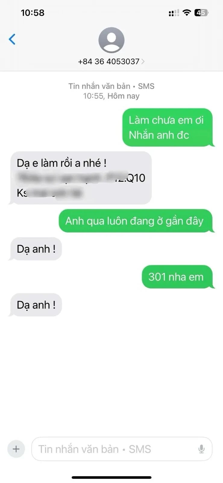 Nay mới có dịp gặp em nó. Thật không làm mình thất vọng. Vú em này trắng hồng đẹ
